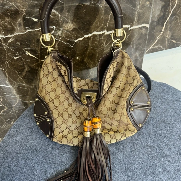 95新 GUCCI/古驰 古驰流苏单肩包