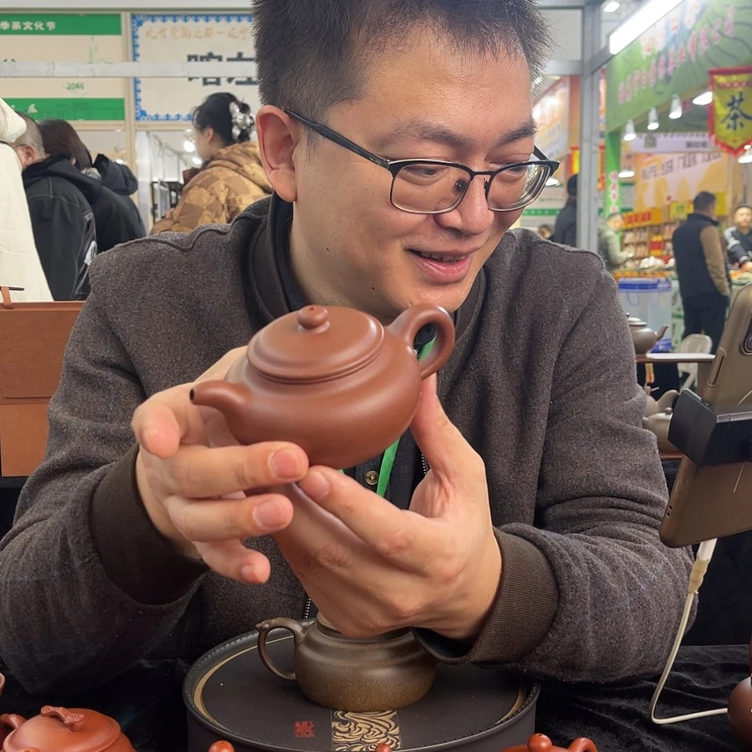 平***常茶杯紫砂全手紫泥仿古   240CC