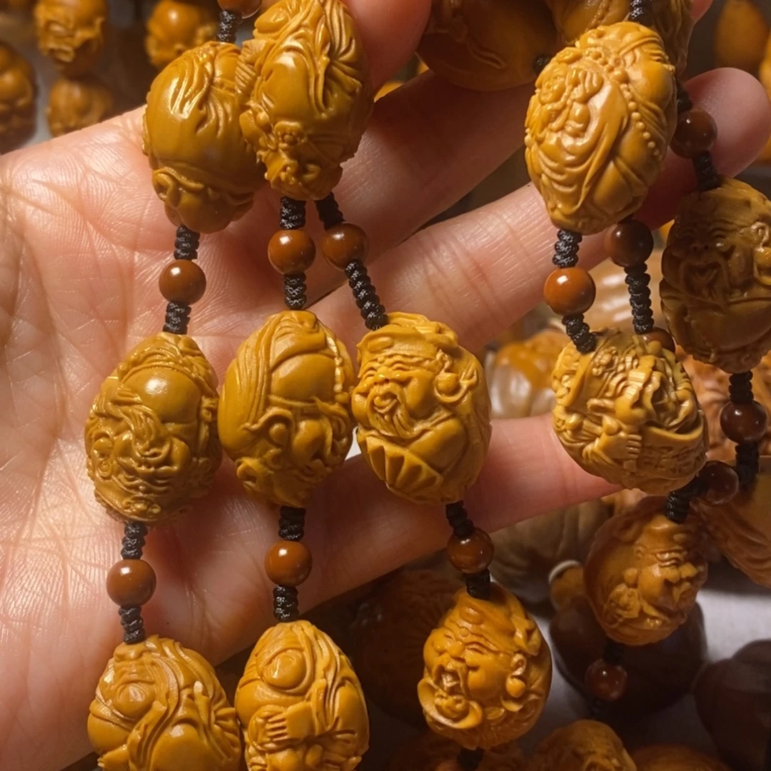 橄榄核手串/手链十八财神