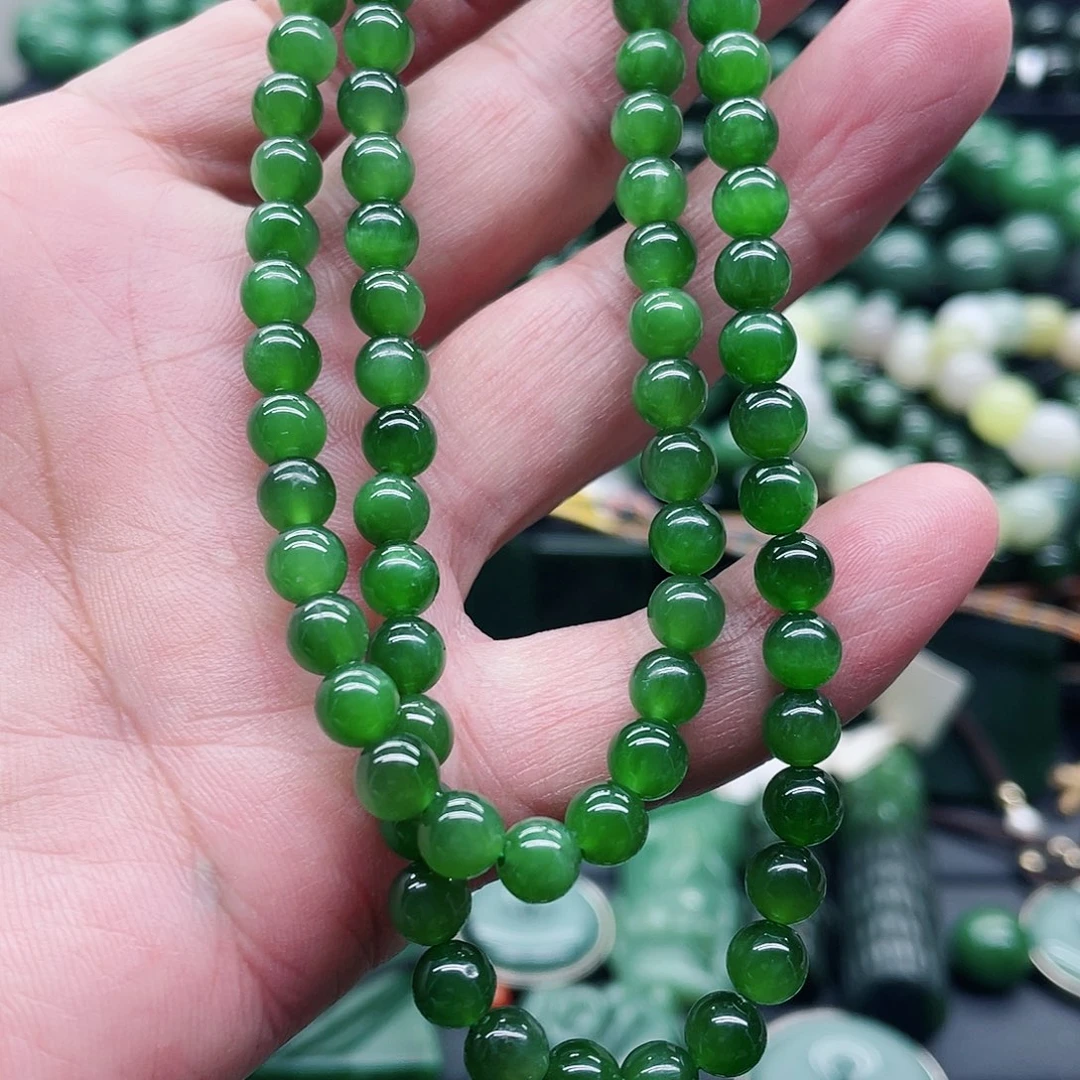 和田玉（碧玉）未镶嵌颈饰