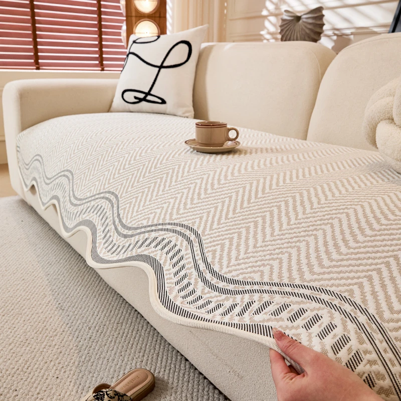 凉豆豆沙发垫夏季凉席坐垫固定防滑2025新款冰丝沙发凉席垫夏防滑