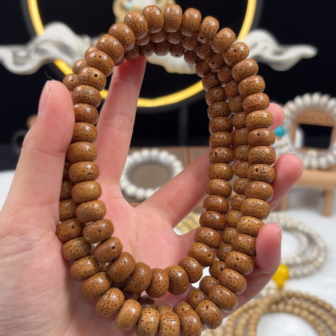 星月菩提吊坠星月脱脂