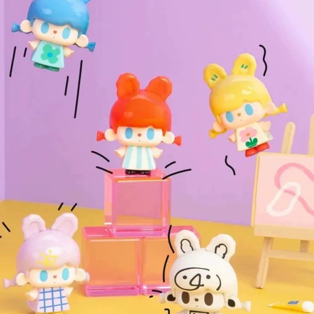 【拆盒】TUTUBEAR马蒂斯的夏天系列盲盒潮玩摆件手办
