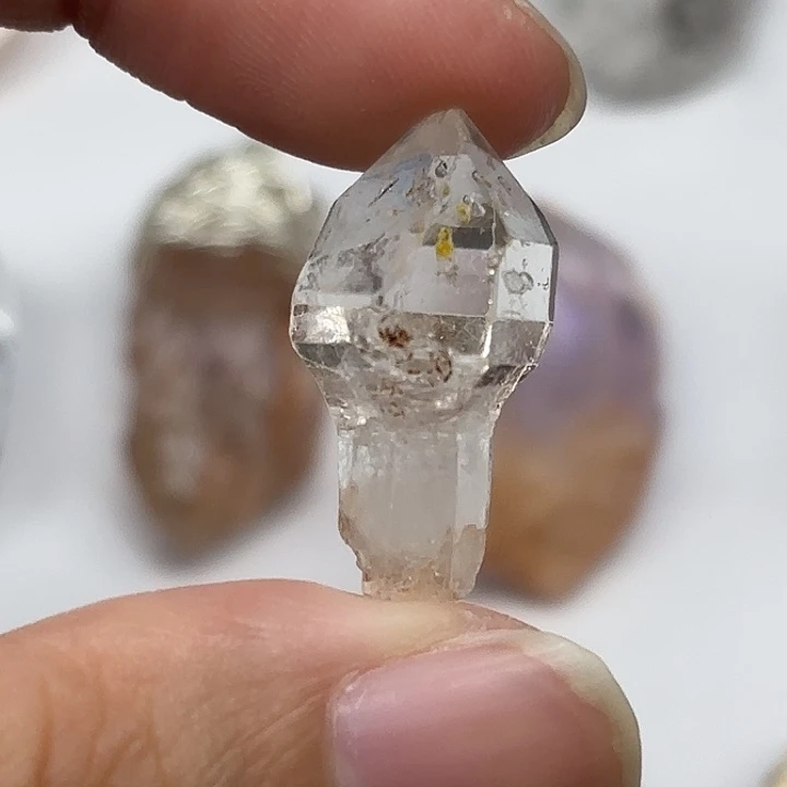 颈饰水晶未镶嵌巴基斯坦油胆闪灵钻26mm