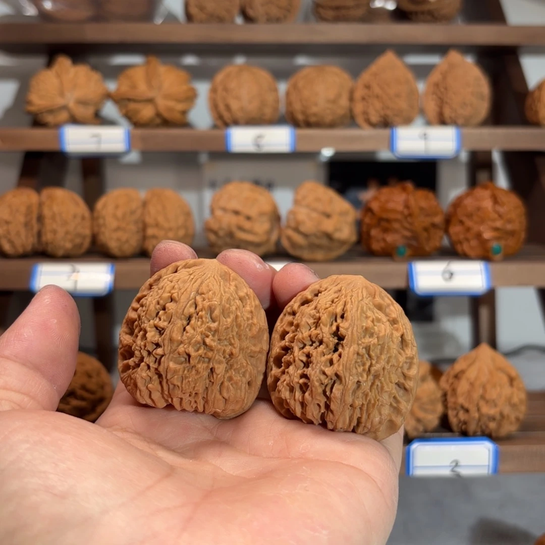 吊坠文玩核桃4号南疆石42尺