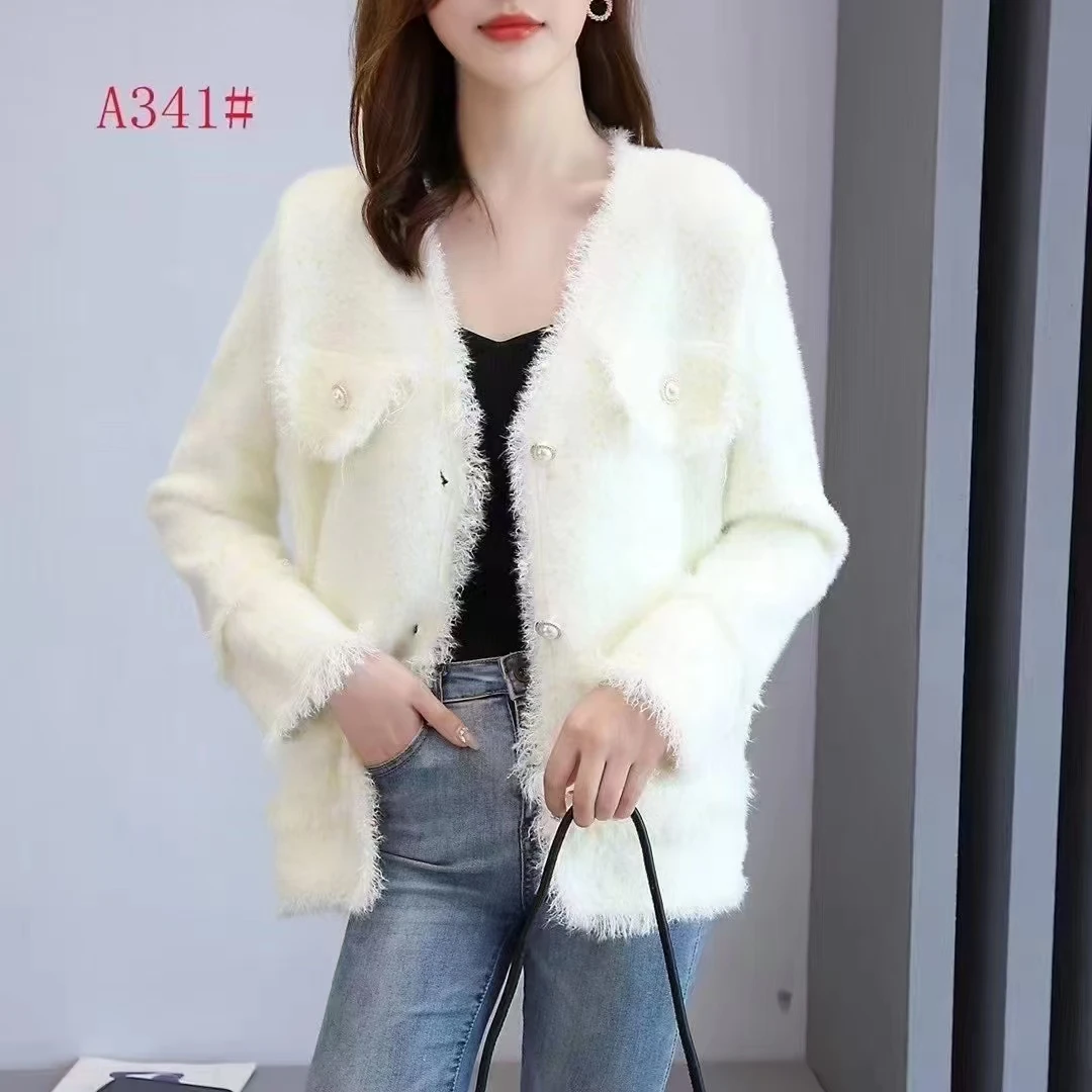 【香姐精品】2025年新款网红气质女装时尚洋气百搭小香风外套-341