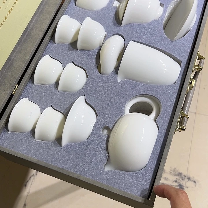 德化白瓷礼盒套装