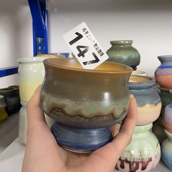 景德镇陶瓷盆 满30包邮 口7