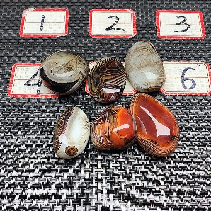 玛瑙/玉髓玛瑙未镶嵌七*