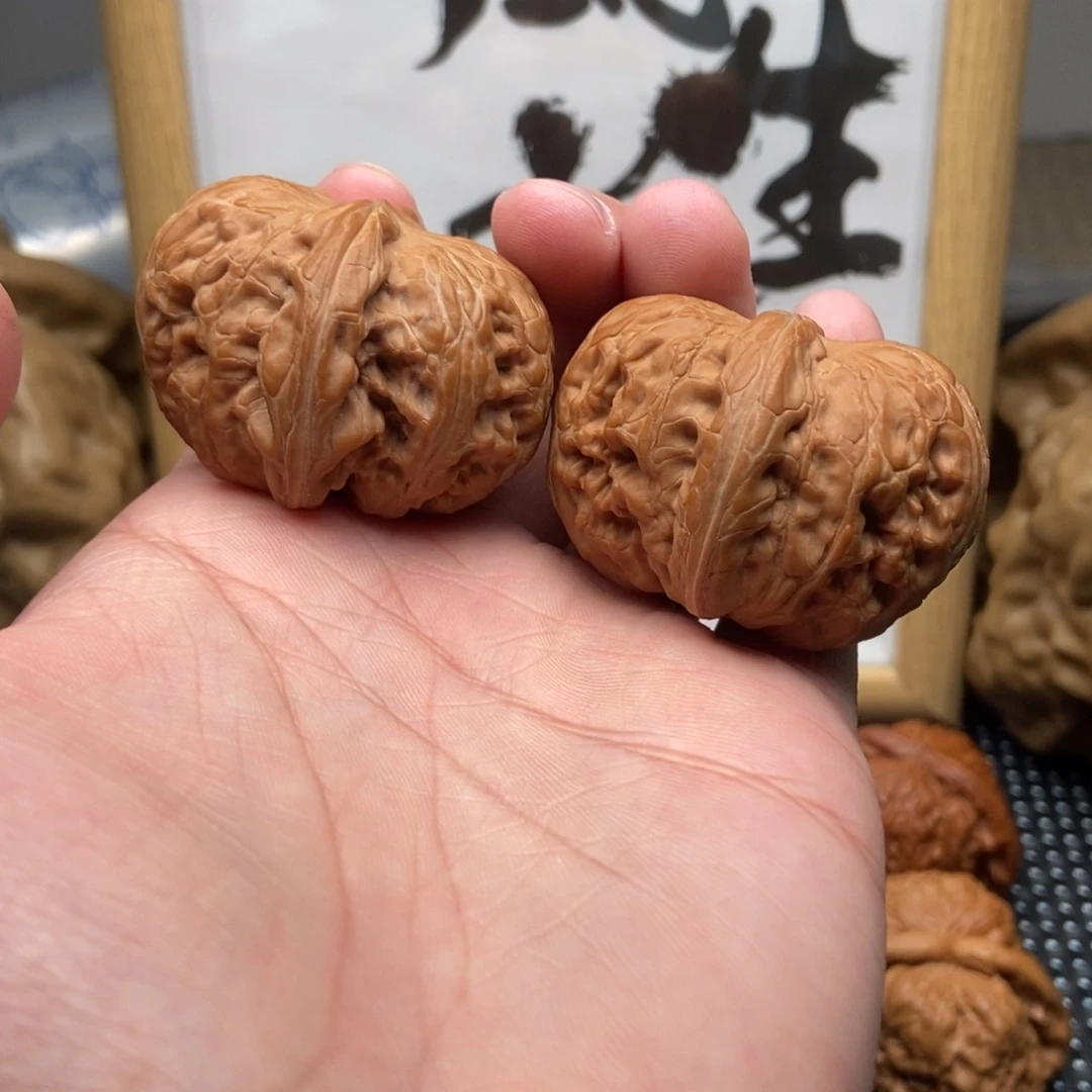 吊坠文玩核桃45全品元宝