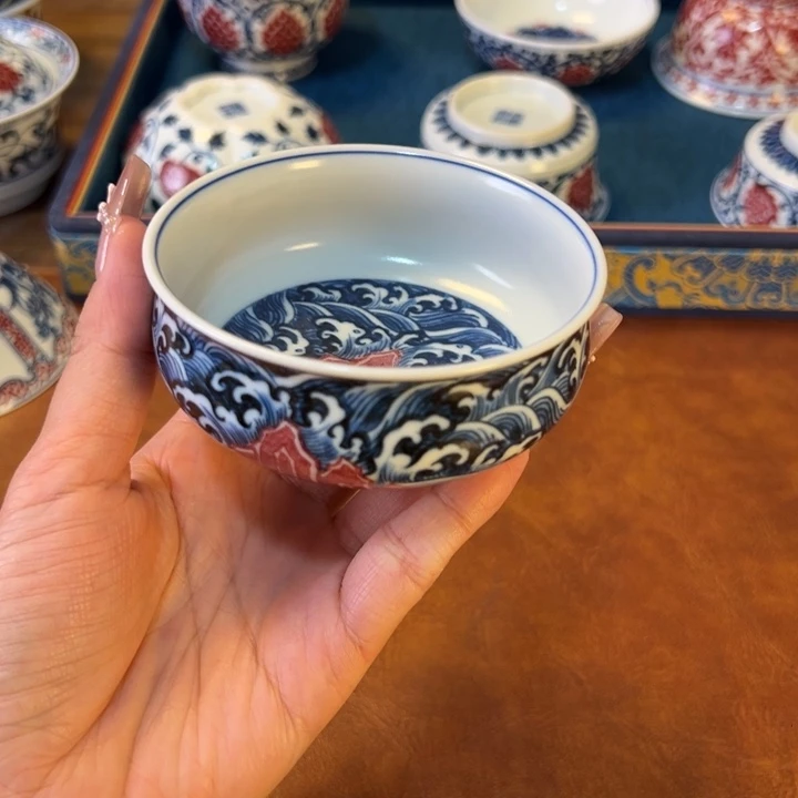 瓷片景德镇陶瓷手工手绘
