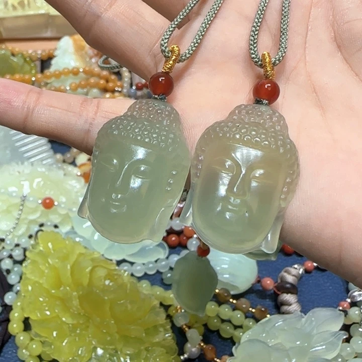 合金蛇纹石玉吊坠我**翔