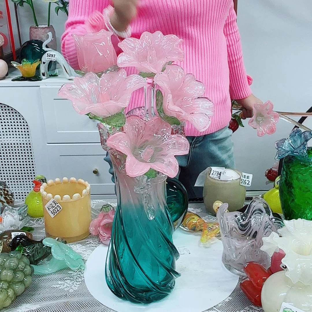 5花1瓶安妮花瓶花器摆件