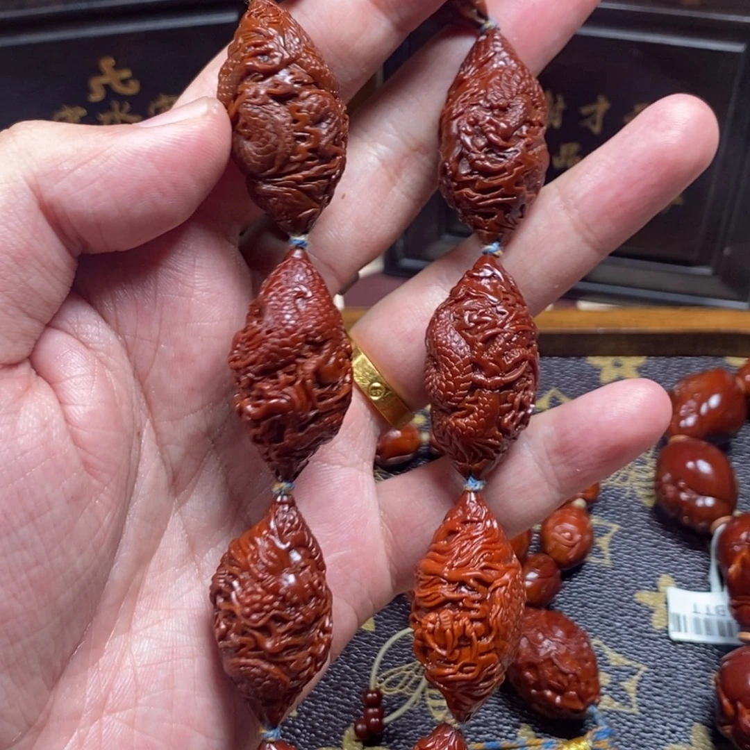 慕***！橄榄核吊坠ZZH橄榄核龙