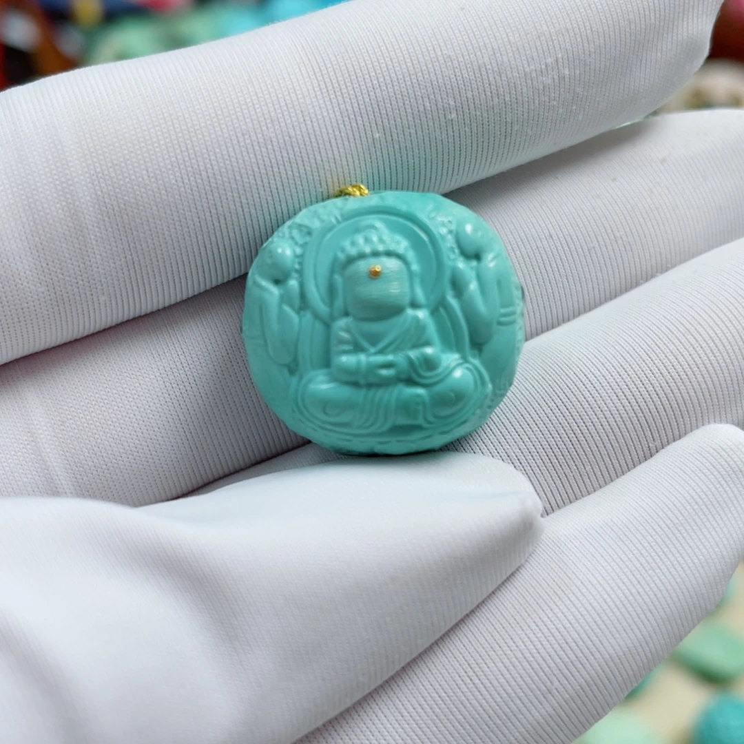 未镶嵌绿松石珠宝奇石