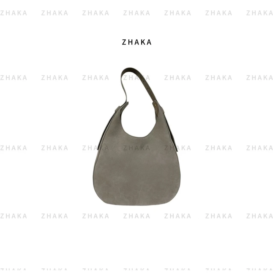 ZHAKA/磨面皮可调节手提包zk6600
