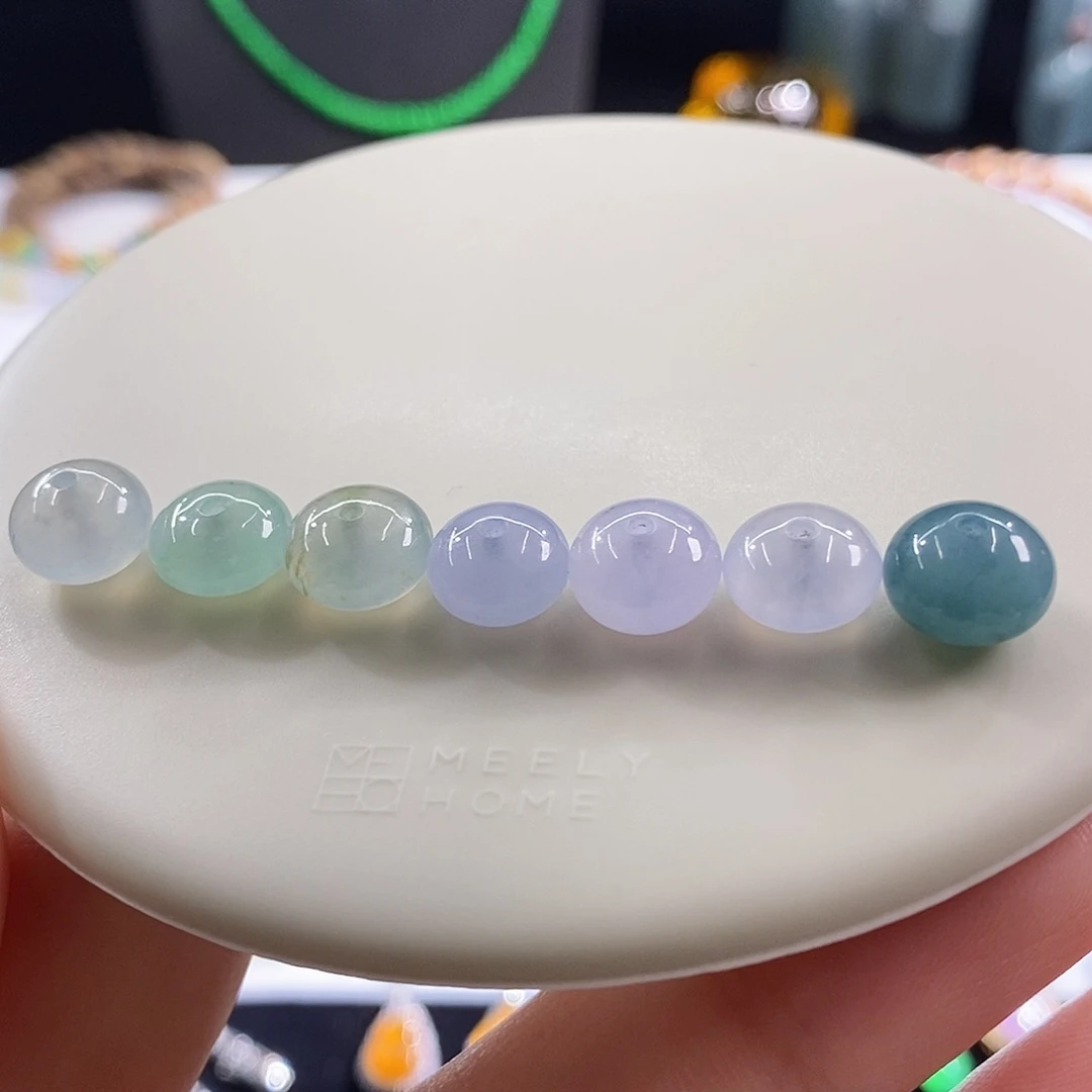 翡翠散珠福利鼓珠单颗价