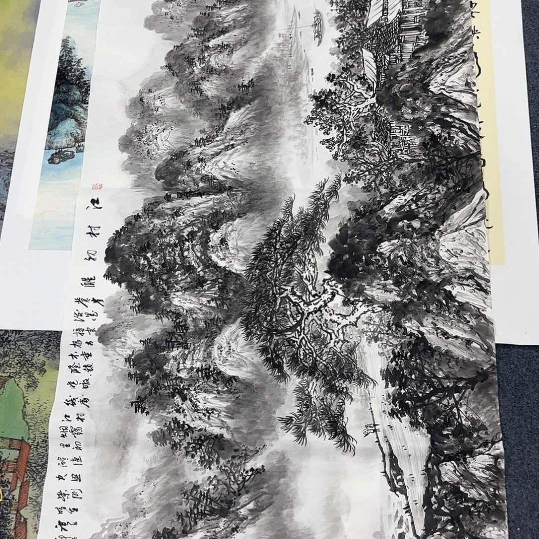 国画国画作品纯手绘