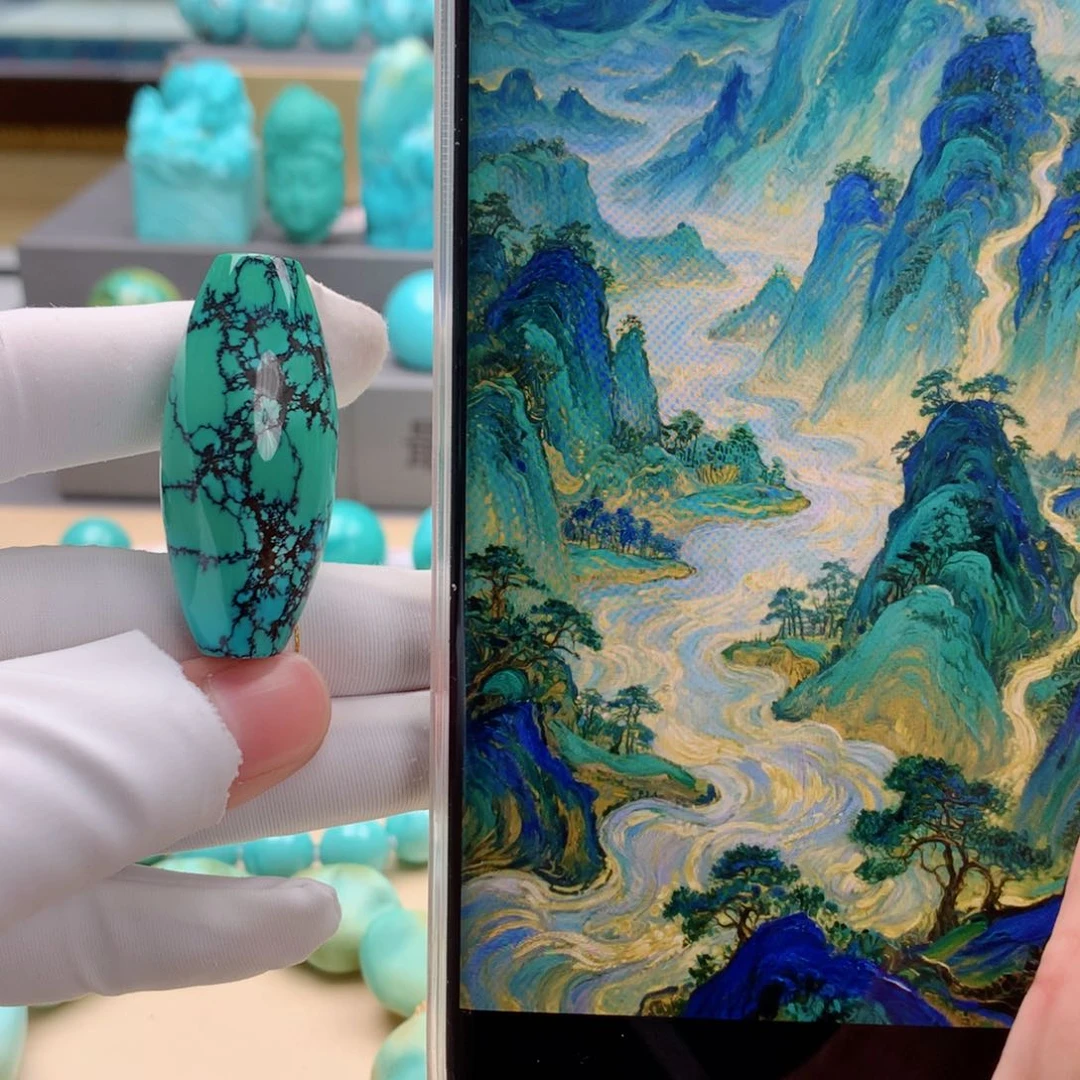 未镶嵌绿松石精品