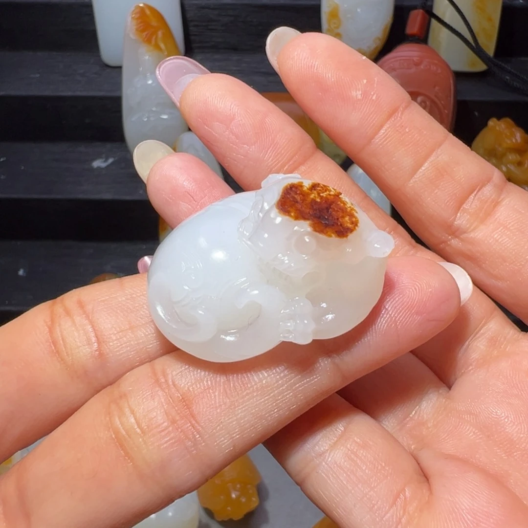 和田玉挂件未镶嵌