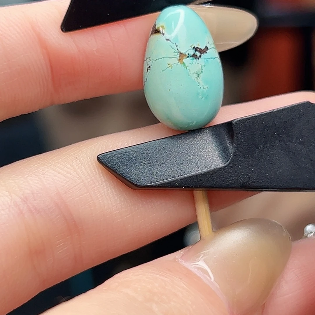 未镶嵌绿松石珠宝奇石