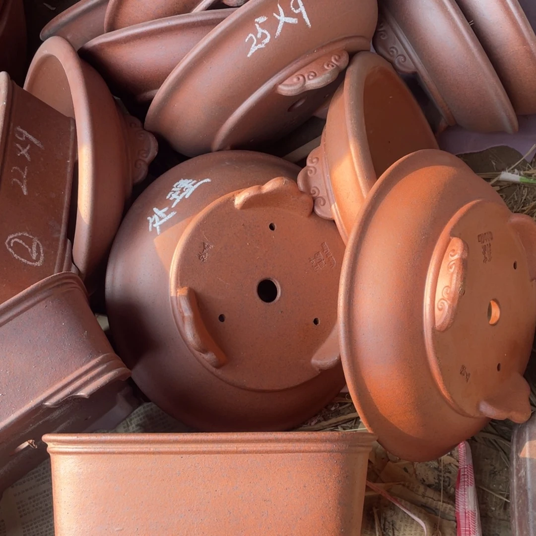 特价处理紫砂三只一组