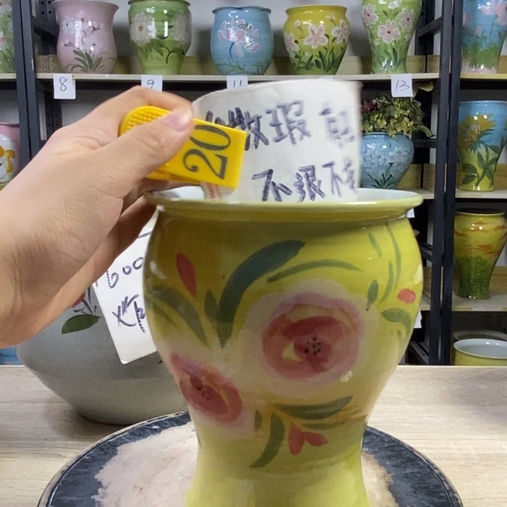 景德镇高温陶瓷花盆