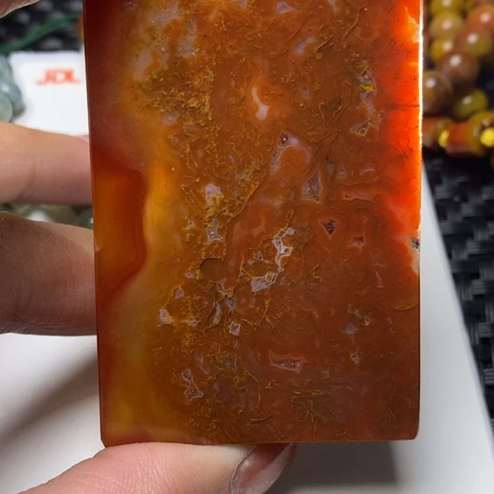 玛瑙/玉髓颈饰未镶嵌翟****心