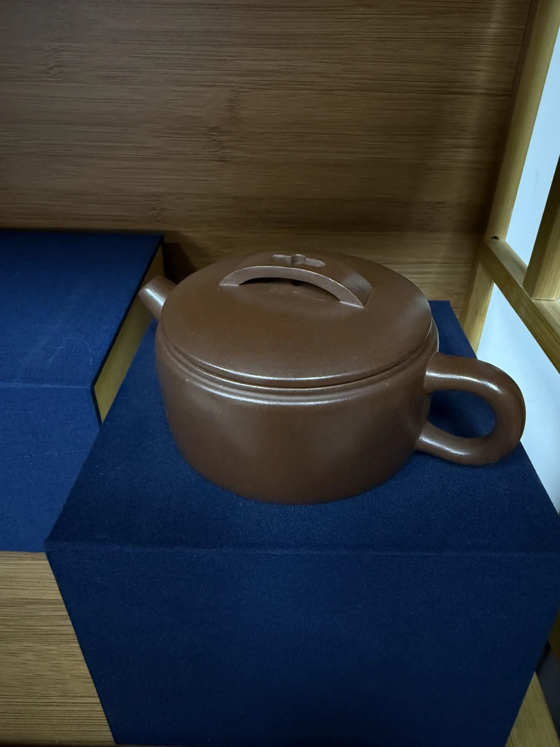 宜兴紫砂壶 光器大口 底槽清 汉瓦