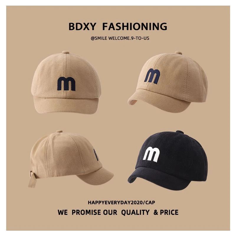 儿童帽子春秋季薄款男宝宝防晒遮阳帽小童太阳女鸭舌帽婴儿棒球帽