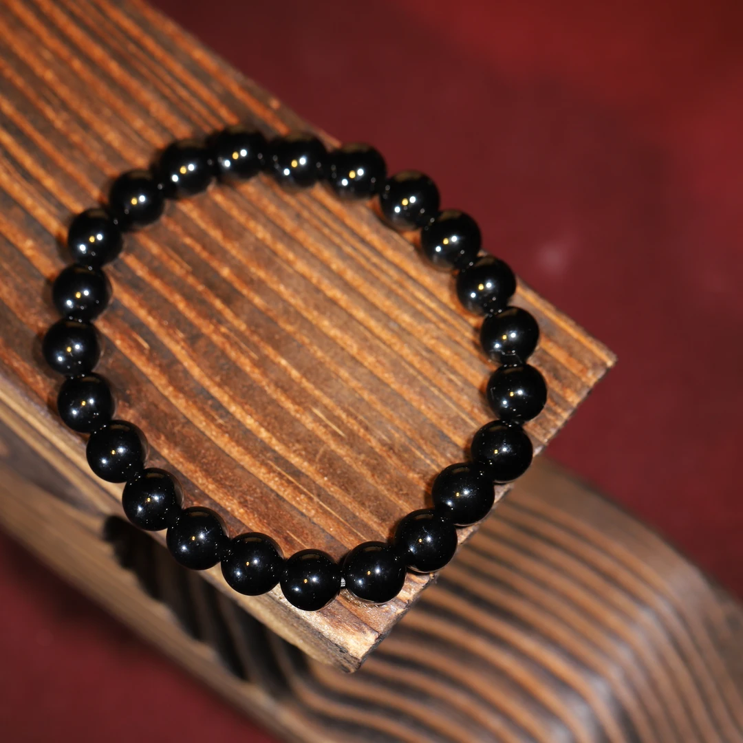 【小娟珠宝】    2005  黑曜手串  F32