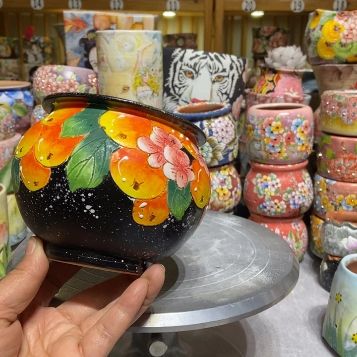 景德镇艺术手绘作品