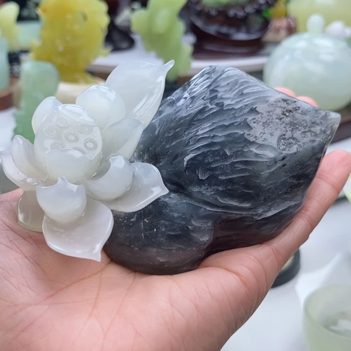 岫玉四大名玉摆件未镶嵌