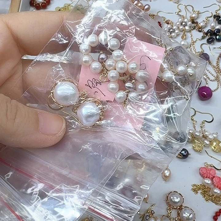 淡水珍珠吊坠银S925镶嵌