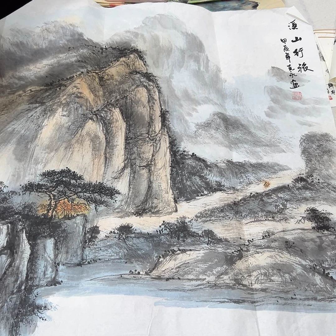 国画国画作品纯手绘