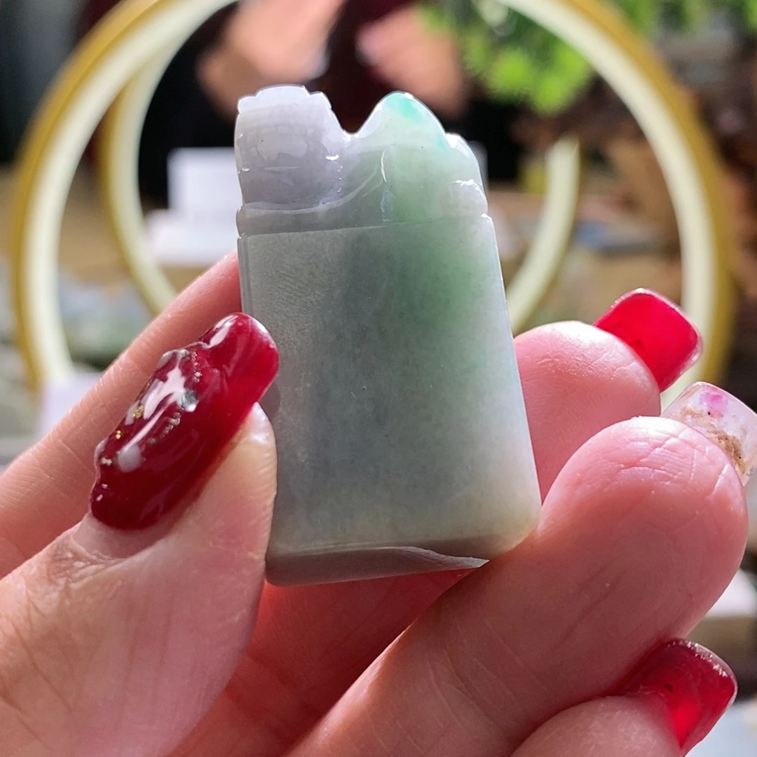 【闪购商品】翡翠颈饰未镶嵌印章