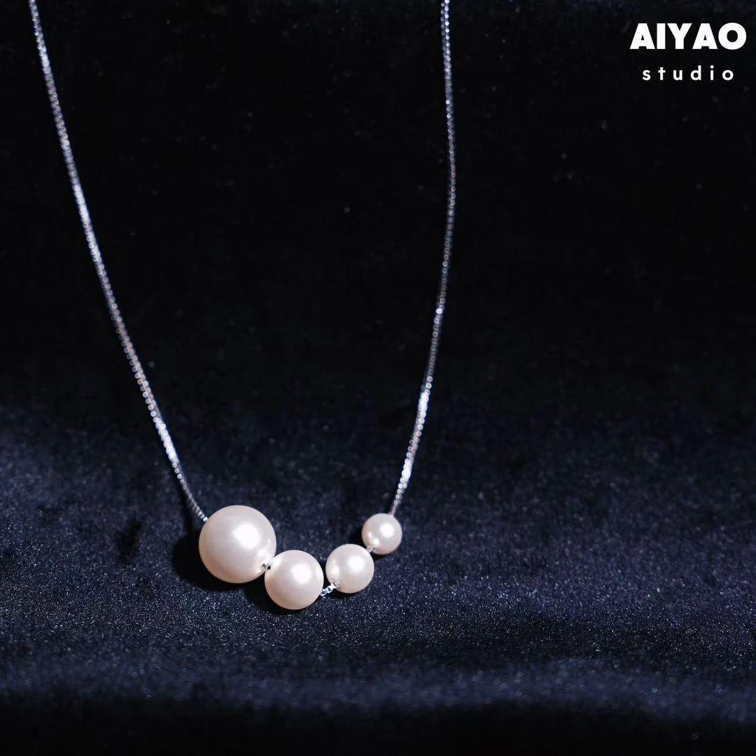 合金项链 【AIYAO】许你耀眼同款珍珠项链13