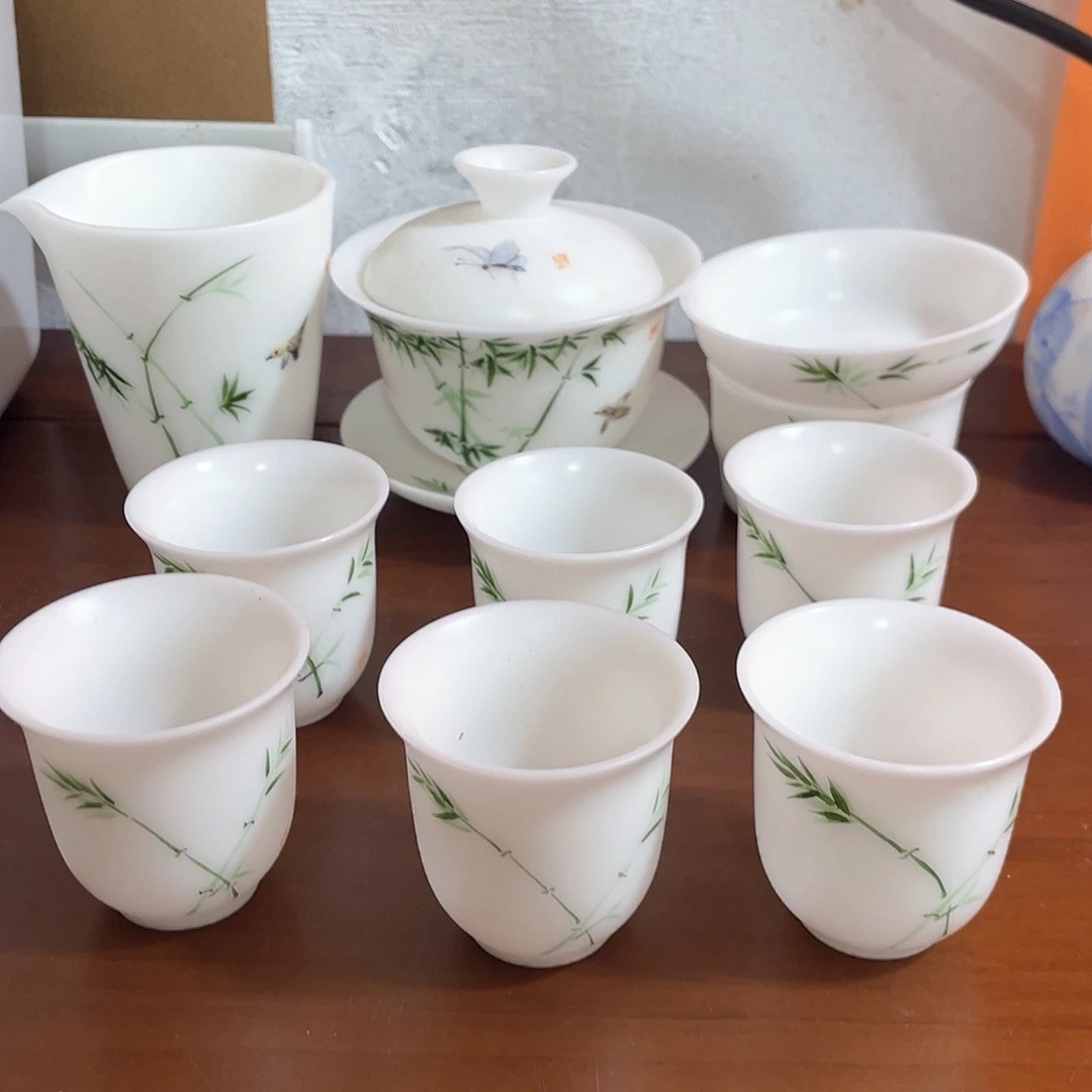 冰种素烧手绘套装