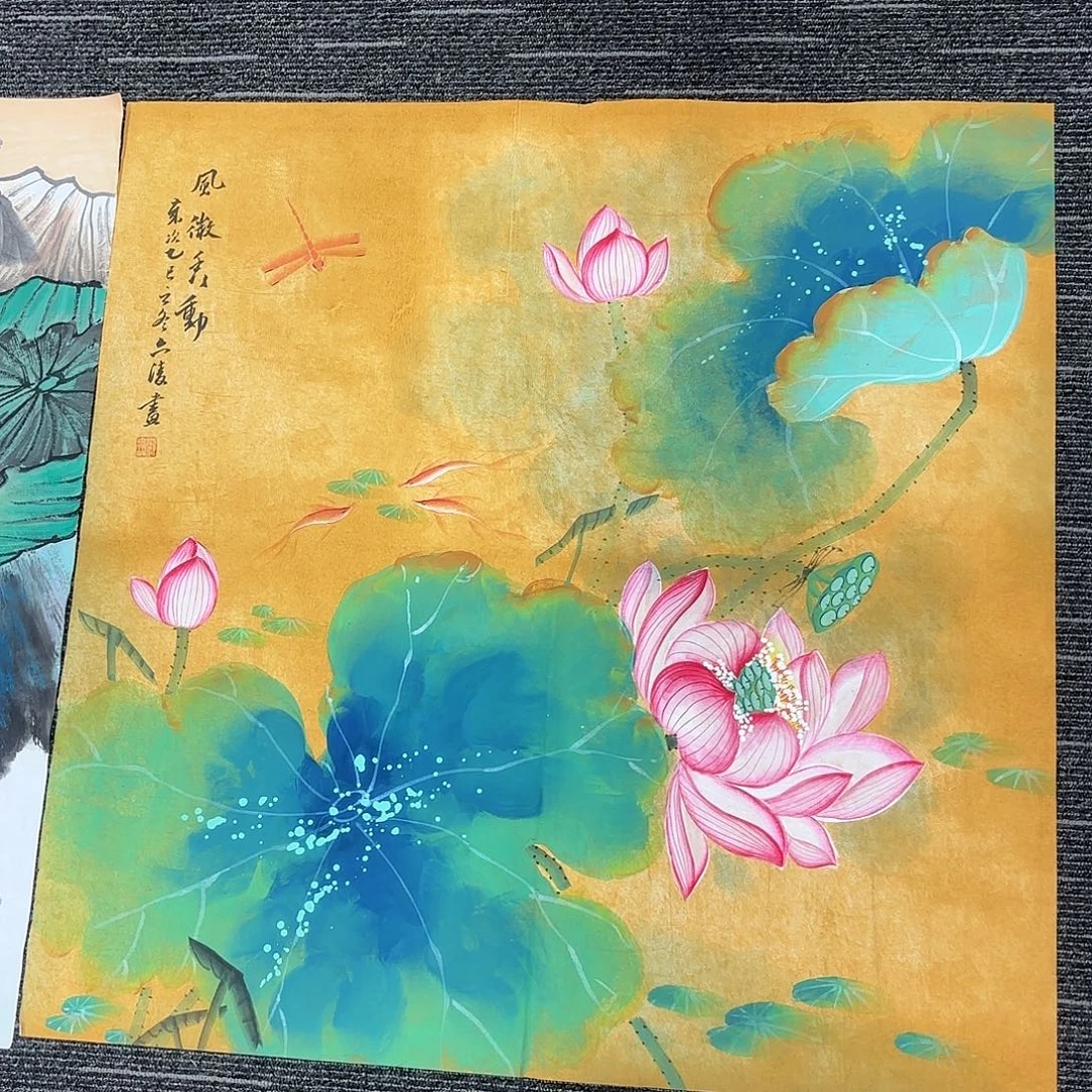 国画国画作品纯手绘