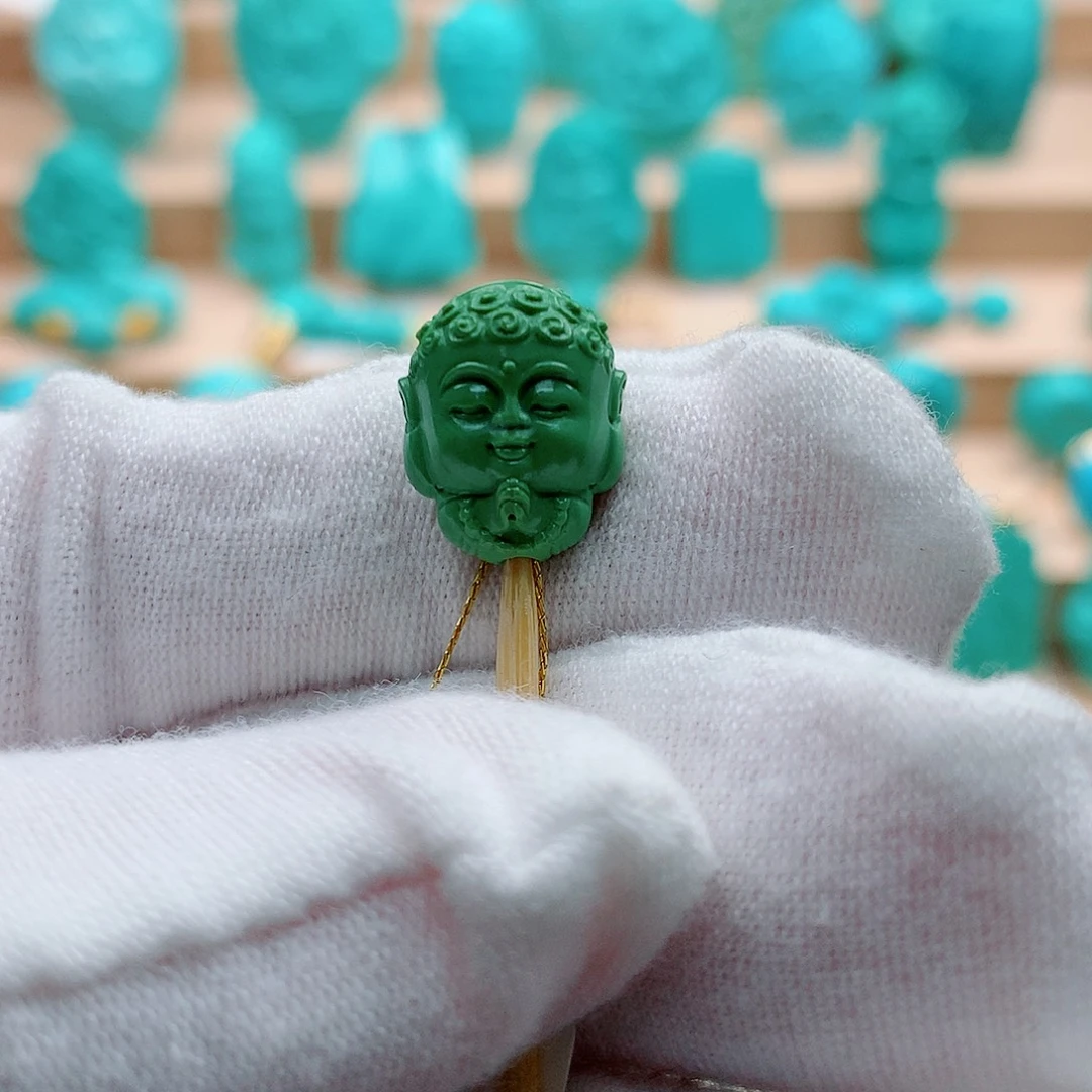 绿松石未镶嵌配饰