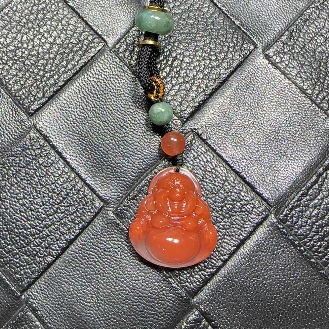 利****南红玛瑙未镶嵌佛公