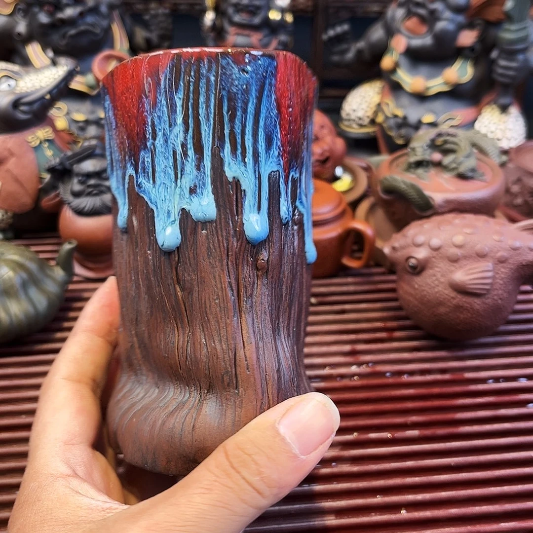 紫砂茶杯高端紫砂主人杯