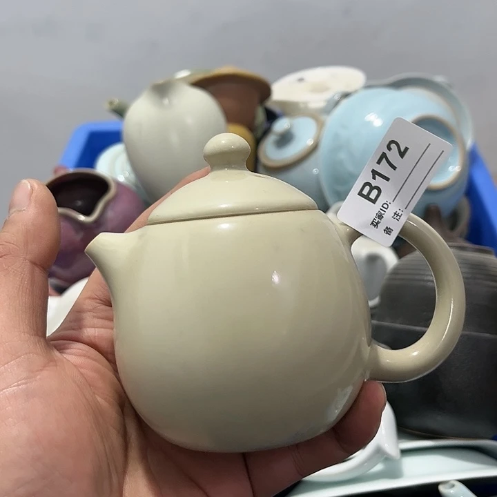 茶具默认微瑕瓷器、茶具、壶、摆件，介意勿拍