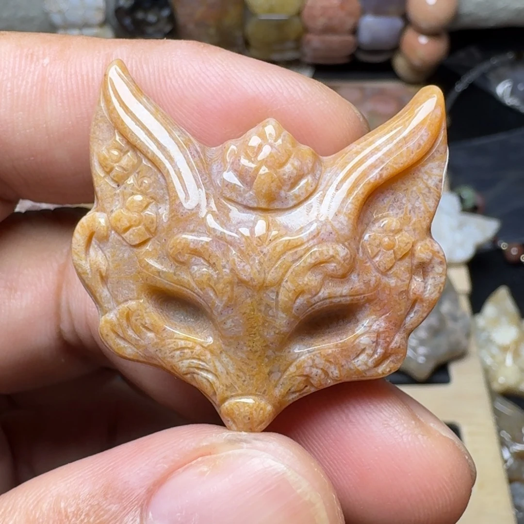 硅化玉未镶嵌纯天然色有机玉石保真色