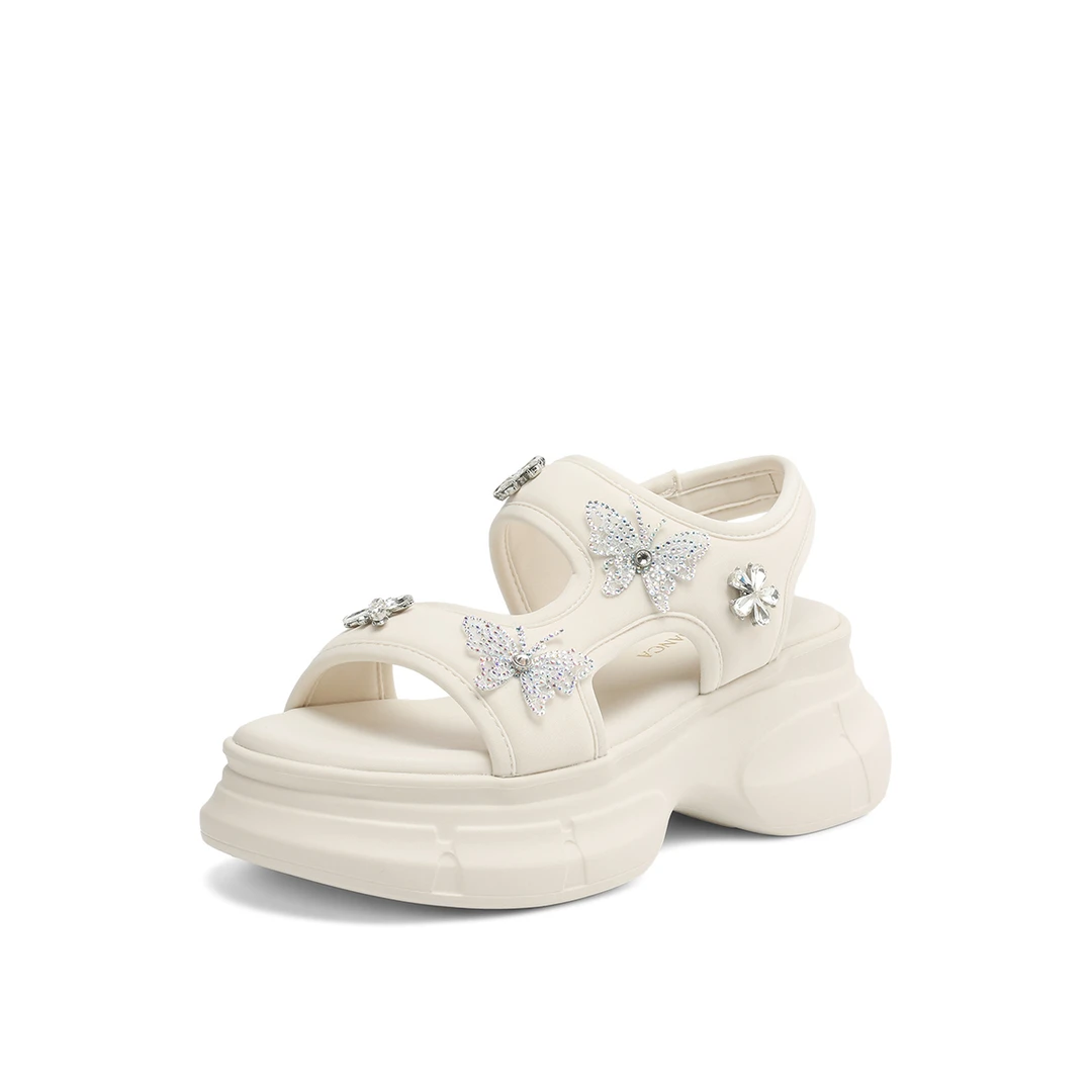 【阿楠anan】舒适百搭修面皮休闲沙滩鞋时尚凉鞋500649