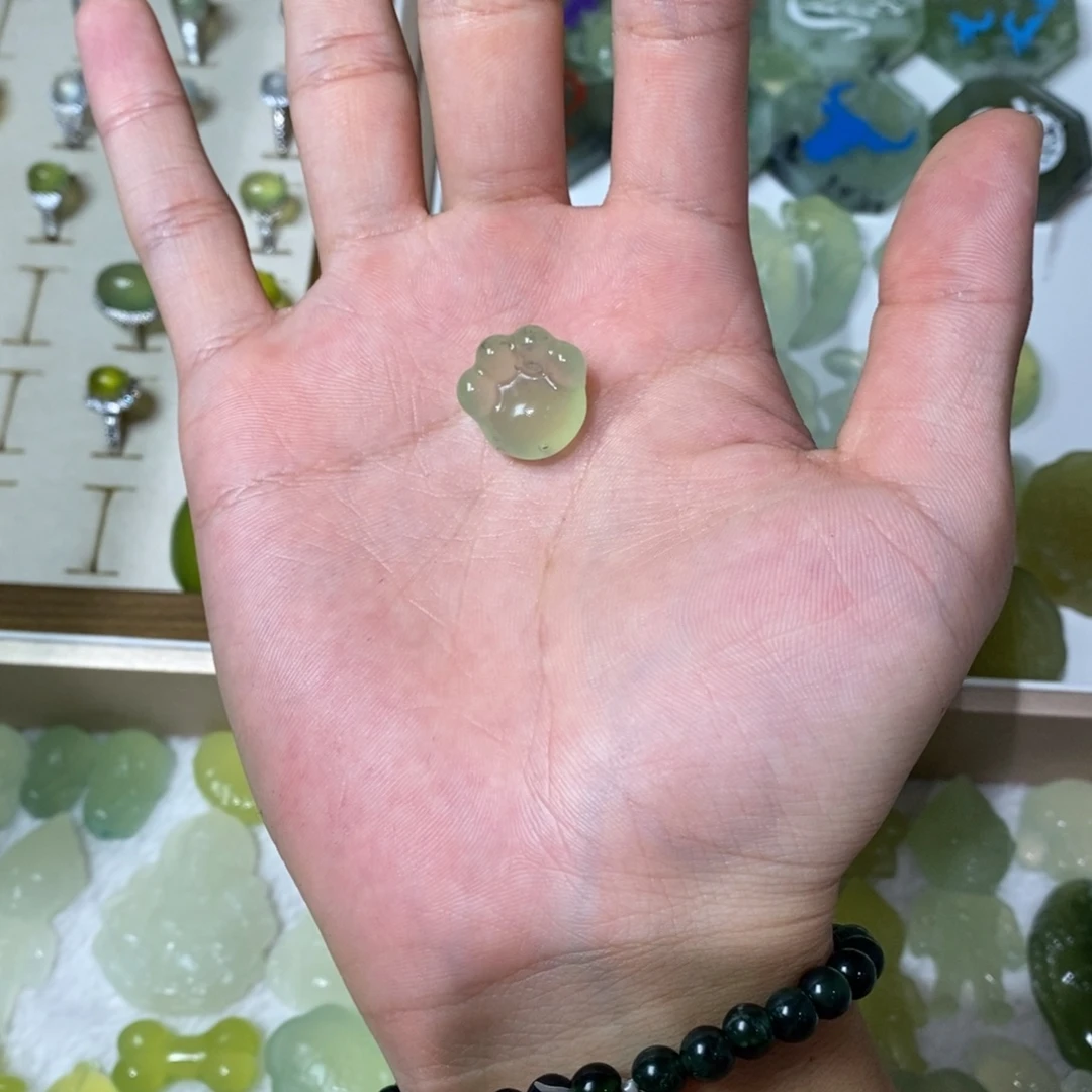 岫玉未镶嵌吊坠(不含链)两单包邮