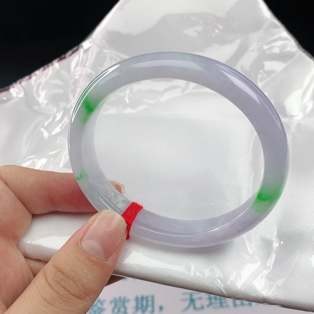 翡翠手镯（贵妃镯）未镶嵌贵妃55.56