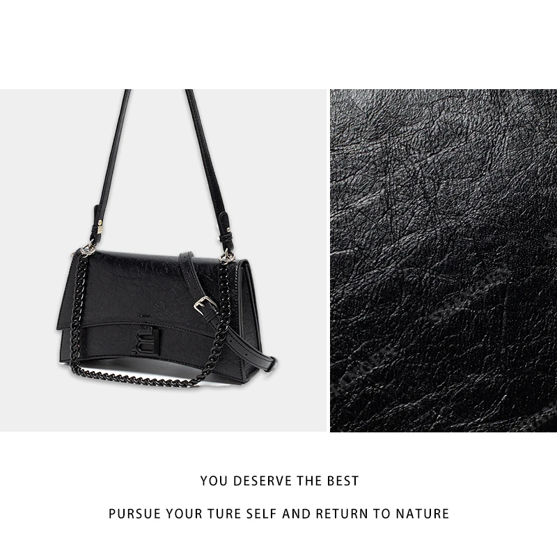 【尚恩CC】QYX-98027-黑色-轻奢时尚百搭新款女包