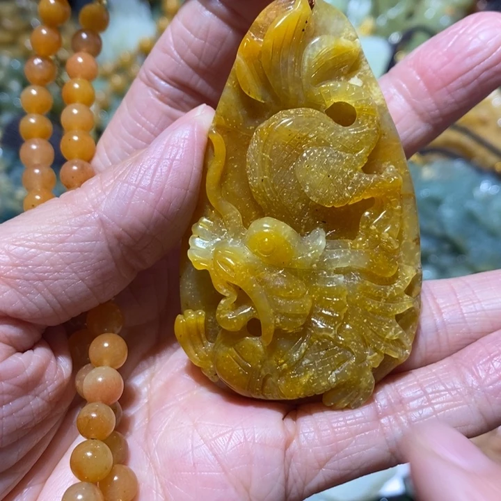 岫玉岫玉吊坠未镶嵌