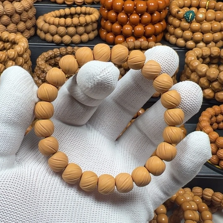 猴头核桃手串李*刚定风珠